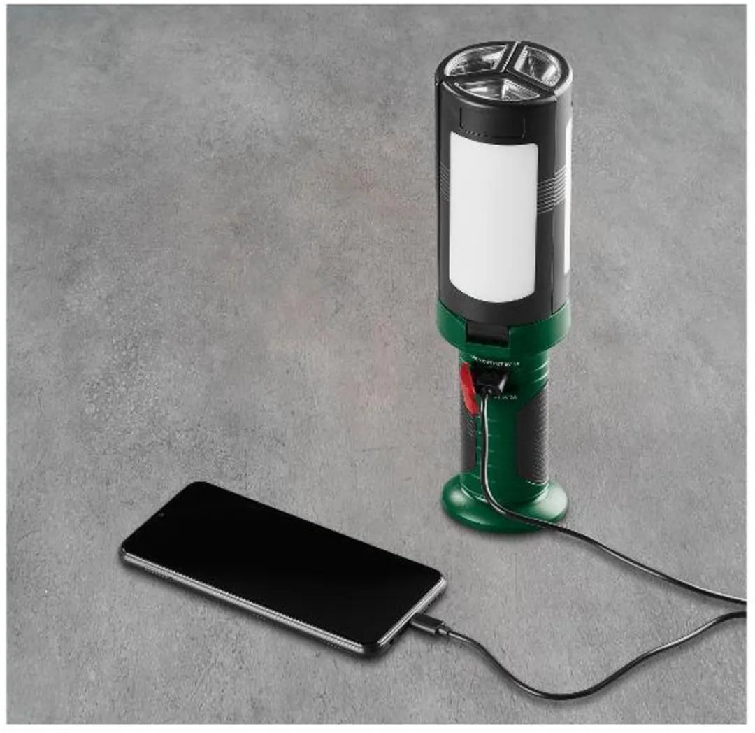 PARKSIDE Werklamp Noodverlichting Powerbank 6x9.8W 6500K - Groen