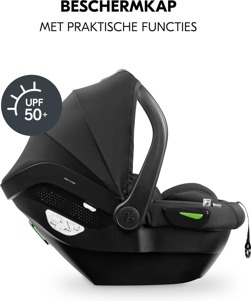 Hauck Drive N Care Black Autostoel