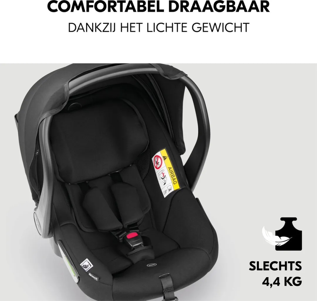 Hauck Drive N Care Black Autostoel