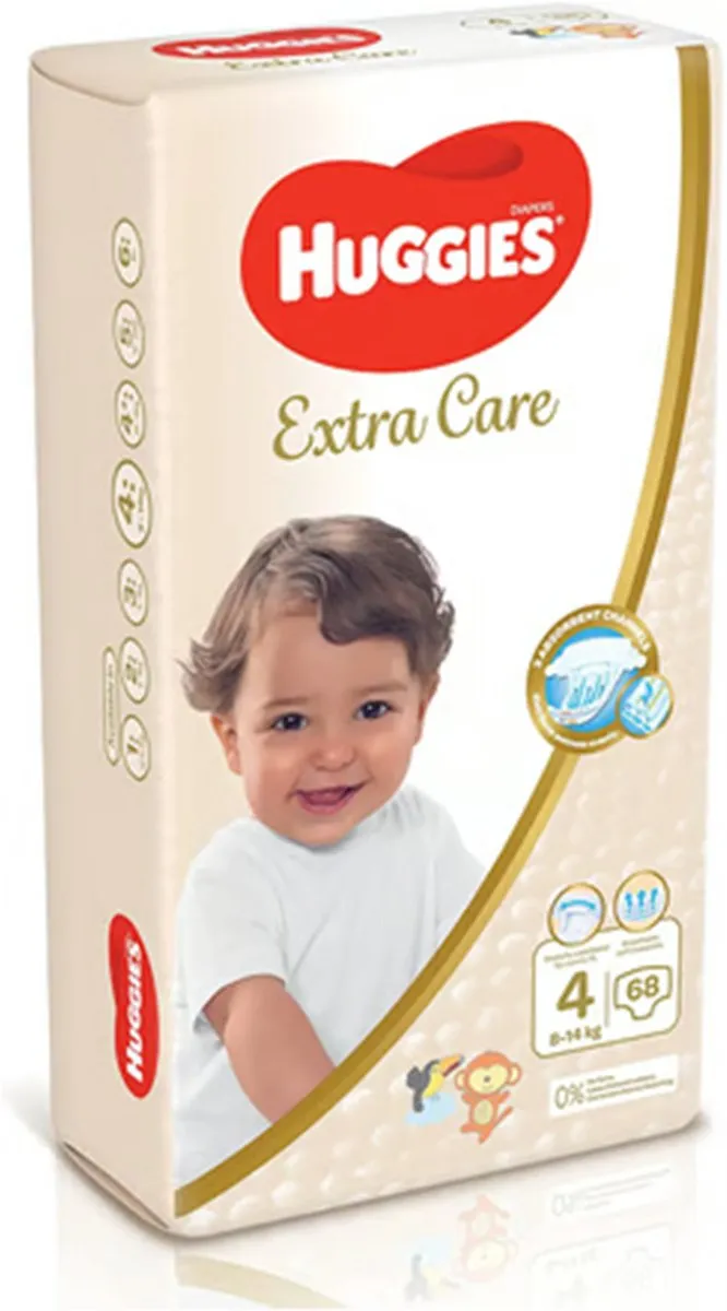 Huggies Extra Care Maat 4 Luiers & Luierbroekjes