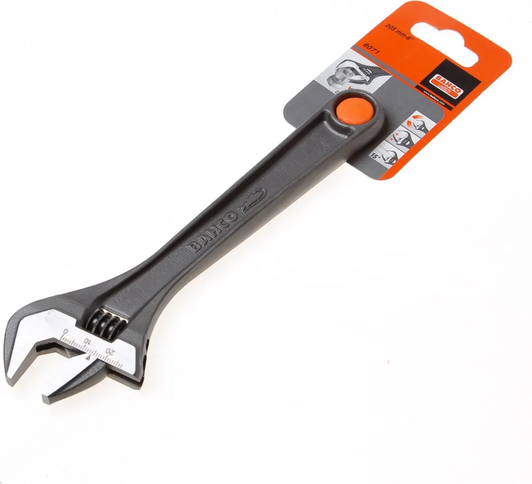 Bahco Moersleutel 205mm Verstelbaar