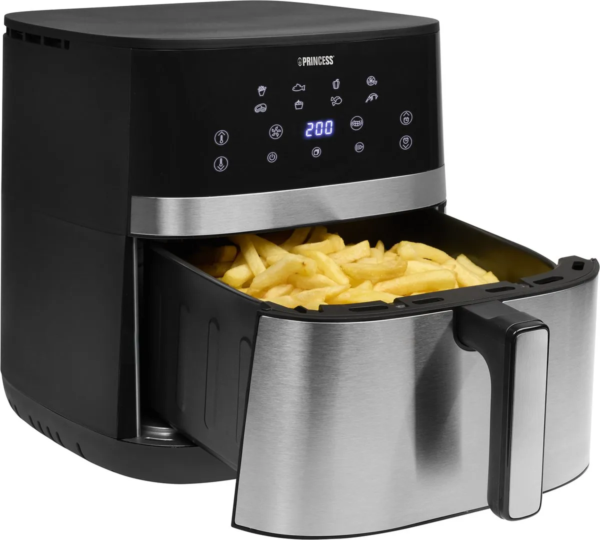 Princess DualHeat Airfryer 7L 2300W - Zwart