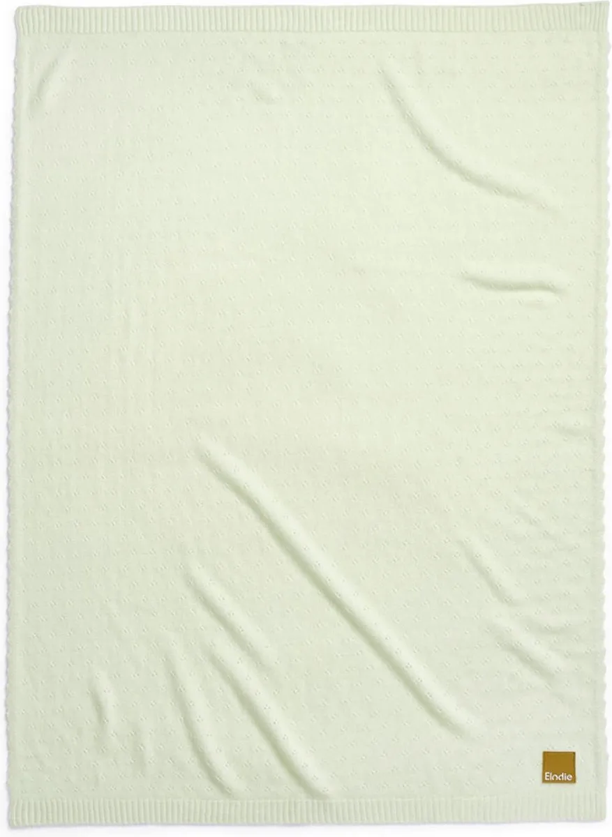 Elodie Pointelle Dekentje Gelato Green 70x100cm