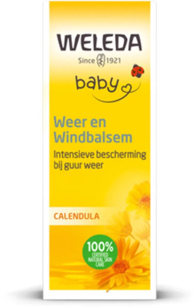 Weleda Weer & Windbalsem Calendula 150ml - 5 Stuks