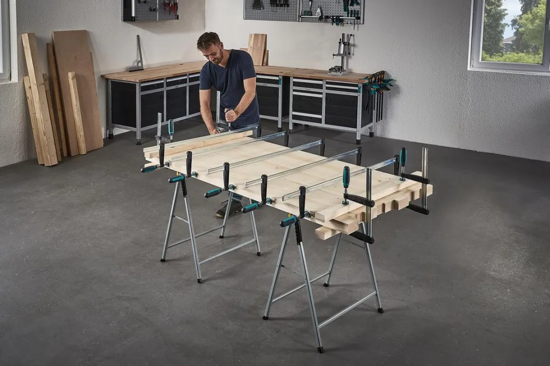 Wolfcraft Zaagbok Schraag 6905000 - Grijs - afbeelding 6 van 6