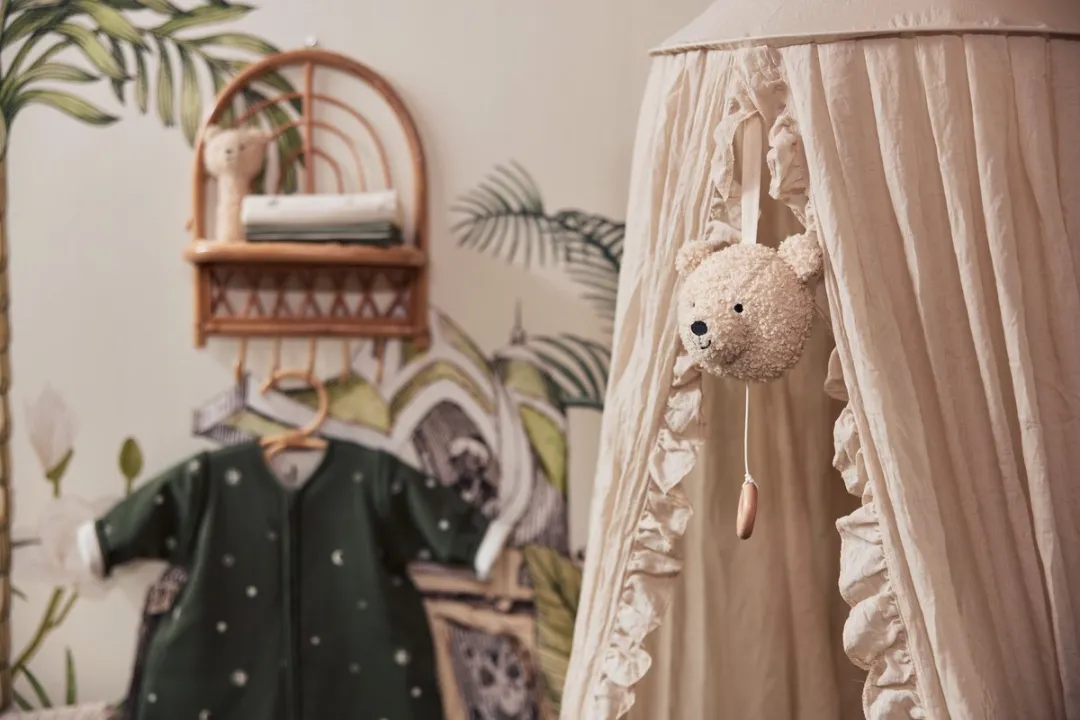 Jollein Muziekhanger Teddy Bear - Naturel