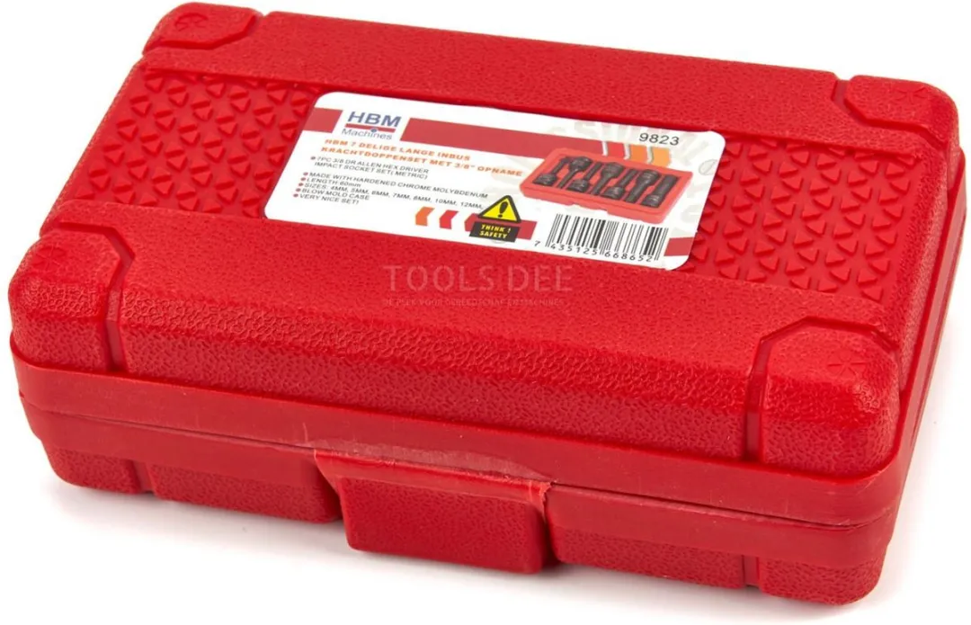HBM 7-delige Lange Inbus Krachtdoppenset 27mm