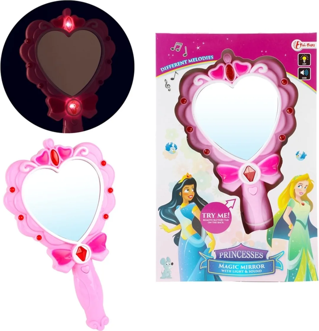 Toi-Toys Magische Spiegel Prinses Roze
