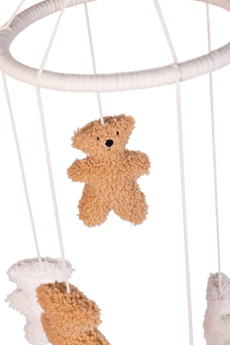 Childhome Teddy Collection Babymobiel - Beige/Wit