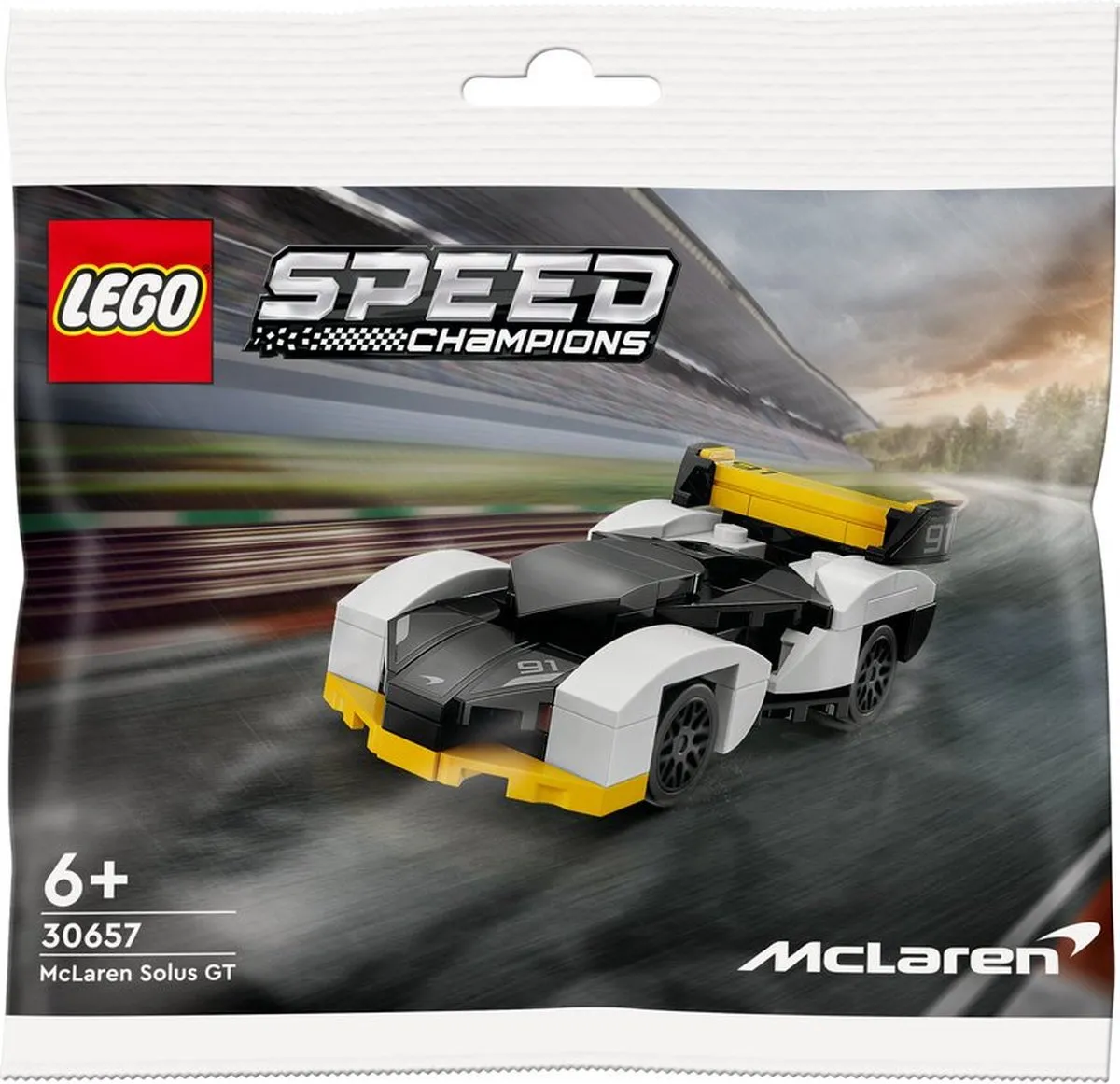 LEGO Speed Champions 30657 McLaren Solus GT - 95 Stukken - Multikleur