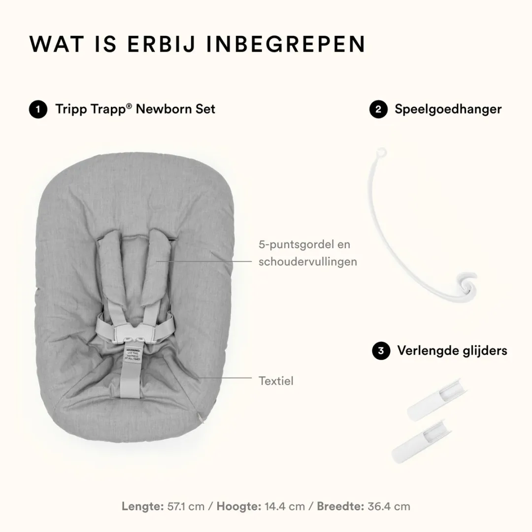 Stokke Tripp Trapp Newborn Set - Grijs