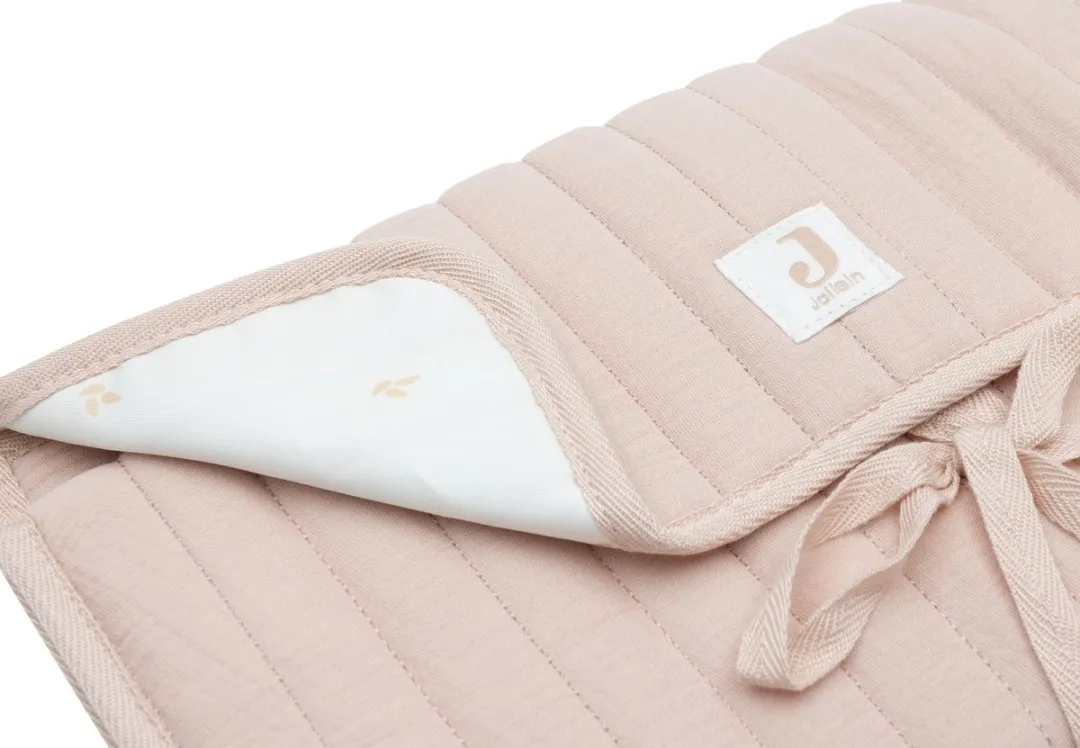 Jollein Baby Verschoningsmat Hydrofiel Wild Rose