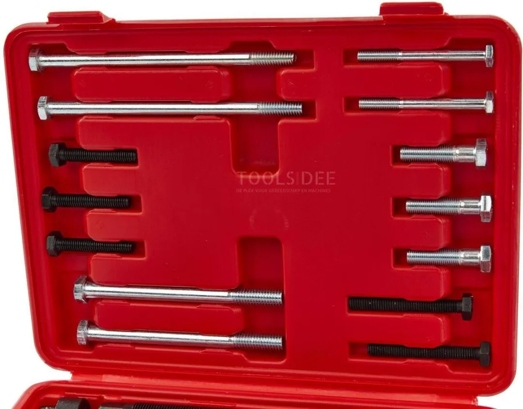HBM 46-delige Vliegwieltrekker Set - met lamp