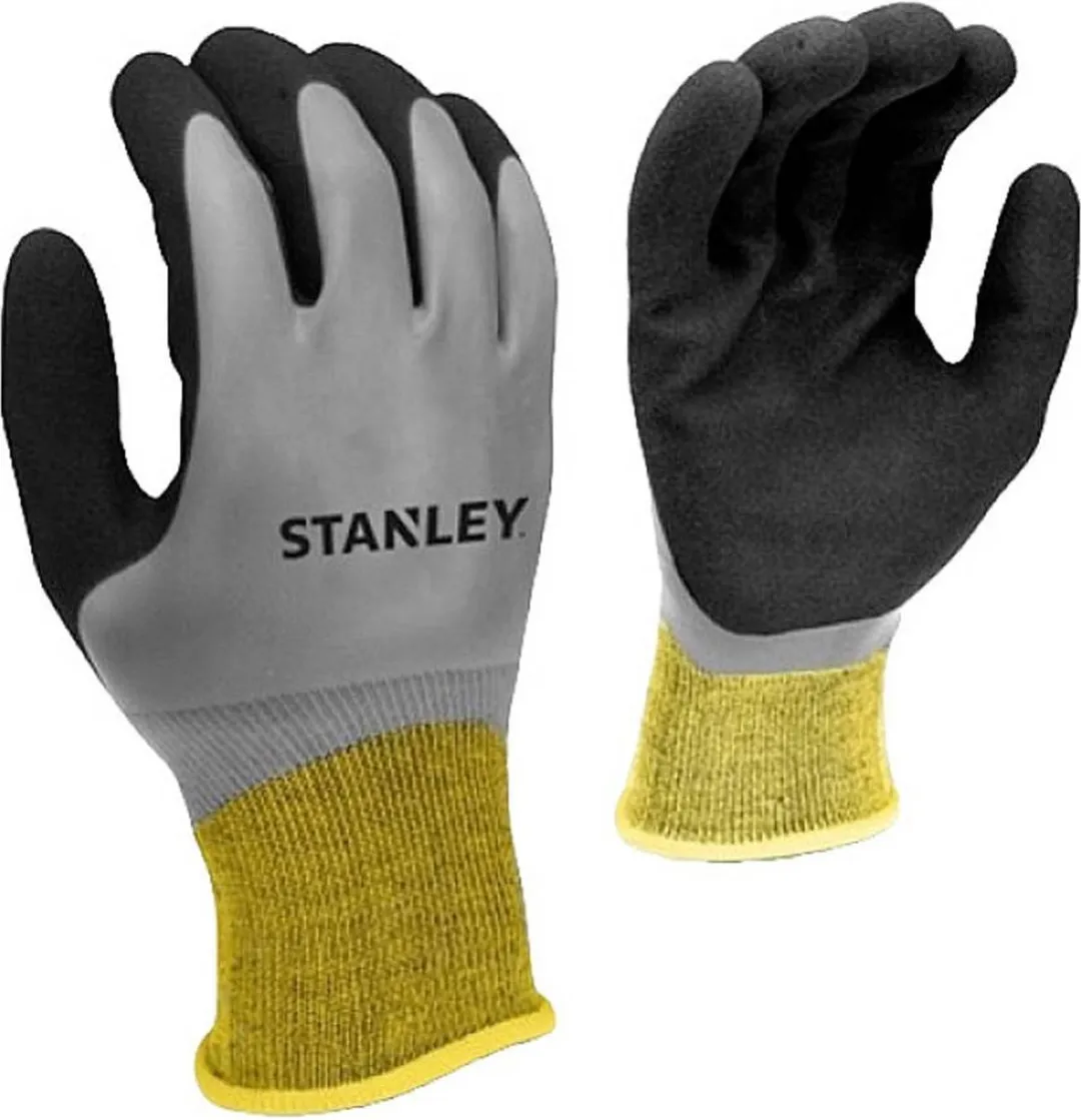 Stanley Waterproof Gripper Werknit Handschoenen 10