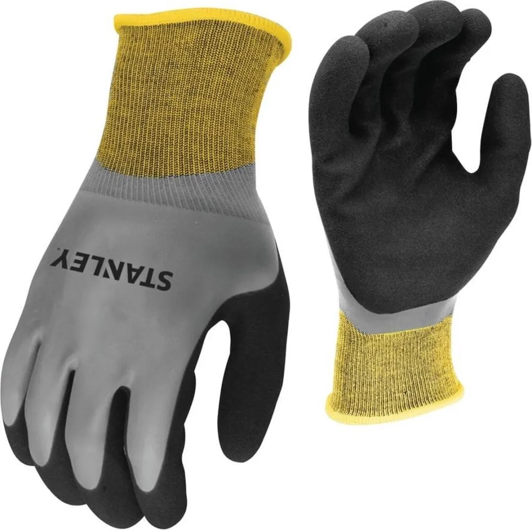 Stanley Waterproof Gripper Werknit Handschoenen 10