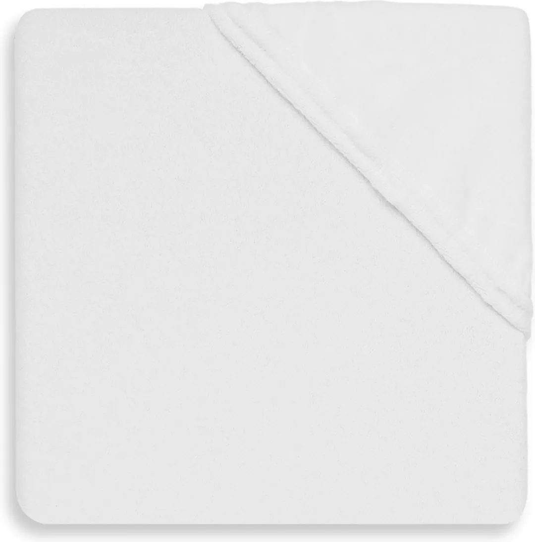 Jollein Hoeslaken Molton Ledikant 60x120cm - Wit
