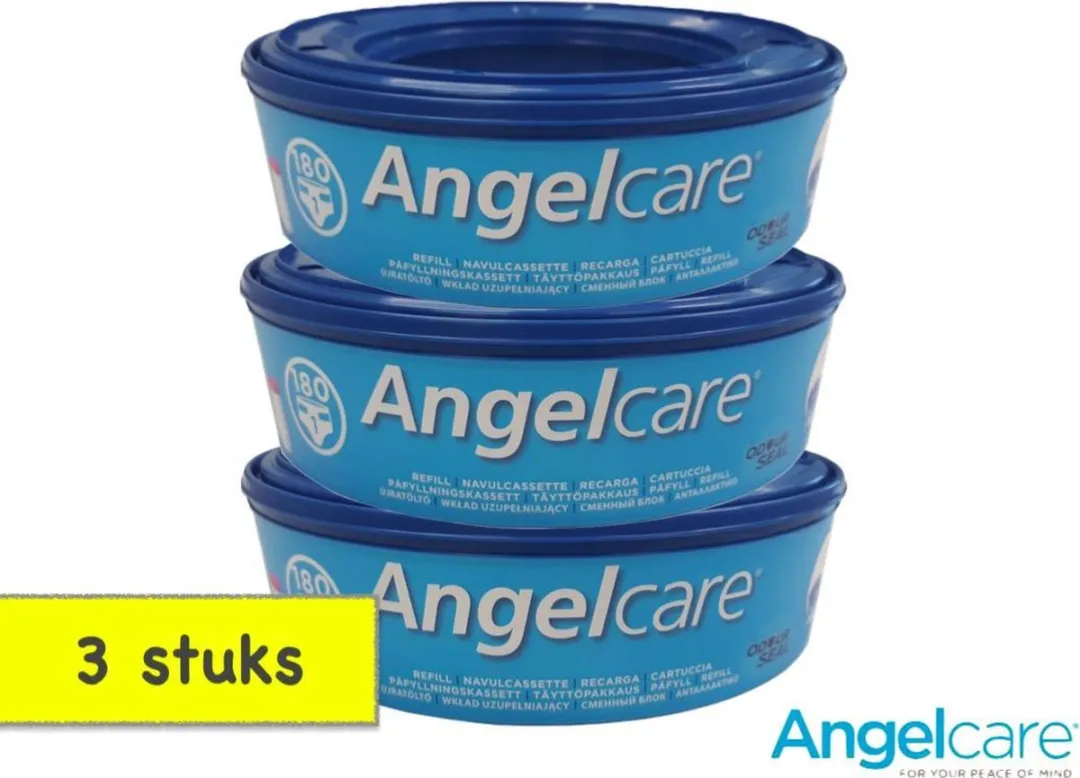 Angelcare Navulcassettes - 3 Stuks