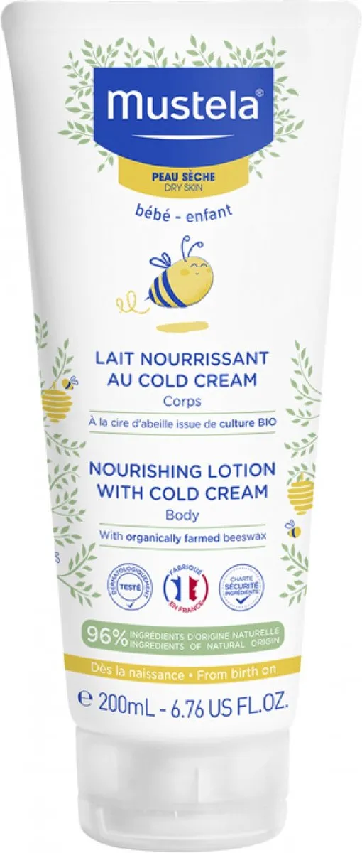 Mustela Nourishing Lotion met Cold Cream 200ml