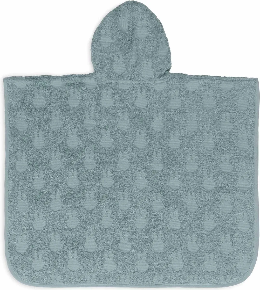 Jollein x Nijntje Badponcho Badstof Kind 2-3 jaar - Sea Green