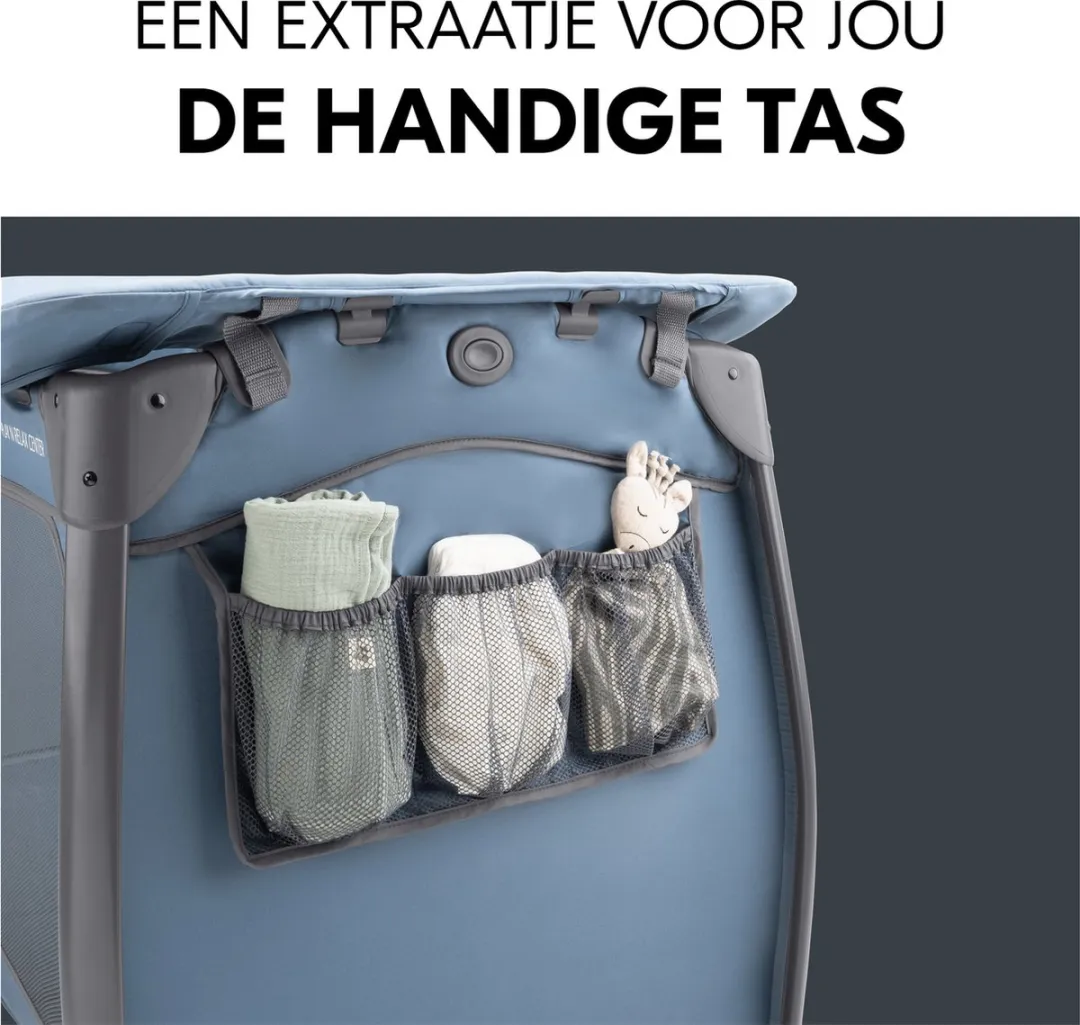Hauck Play N Relax Center Campingbedje - Dark Blue