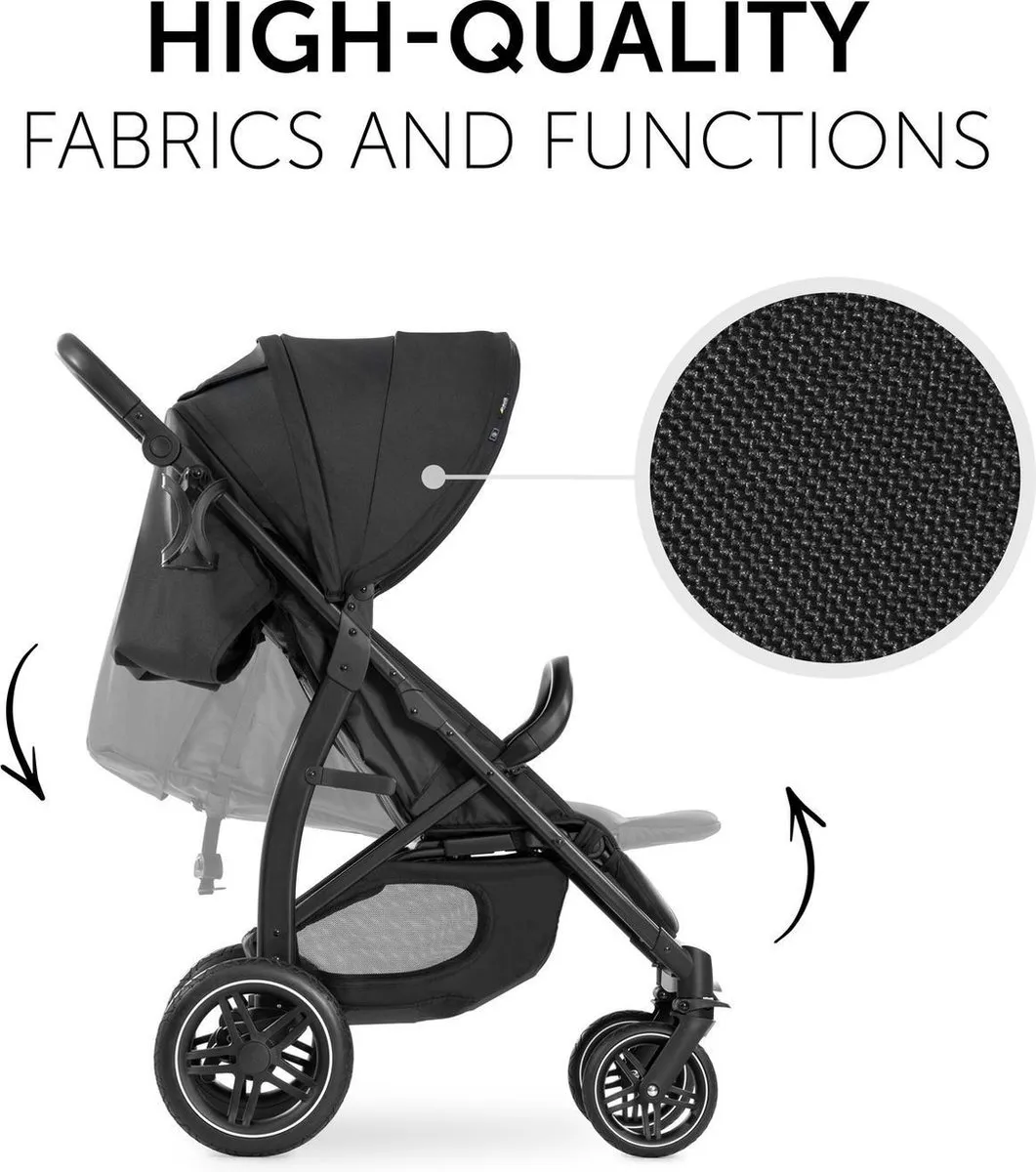 Hauck Rapid 4D Buggy - 4 Wielen - Zwart