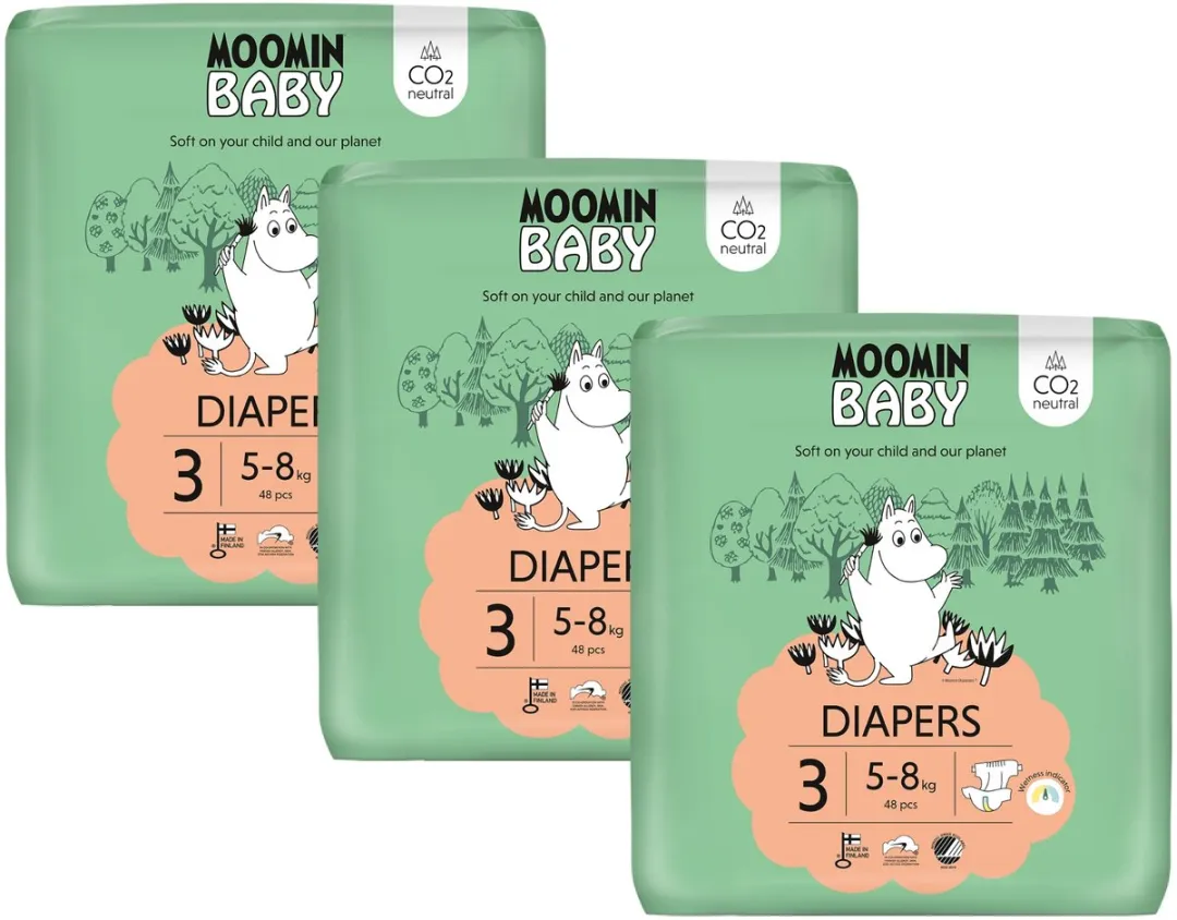 Muumi Baby Luiers Maat 3 150 Stuks