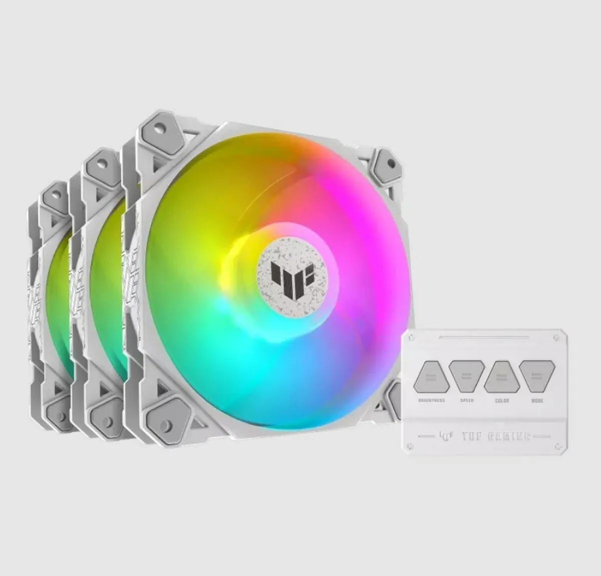 ASUS TUF Gaming TF120 ARGB Ventilator 3-pack 120mm - Wit