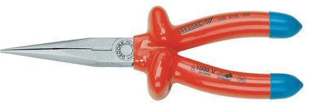 Gedore Telefoontang VDE 8132-160 - Rood/Zilver