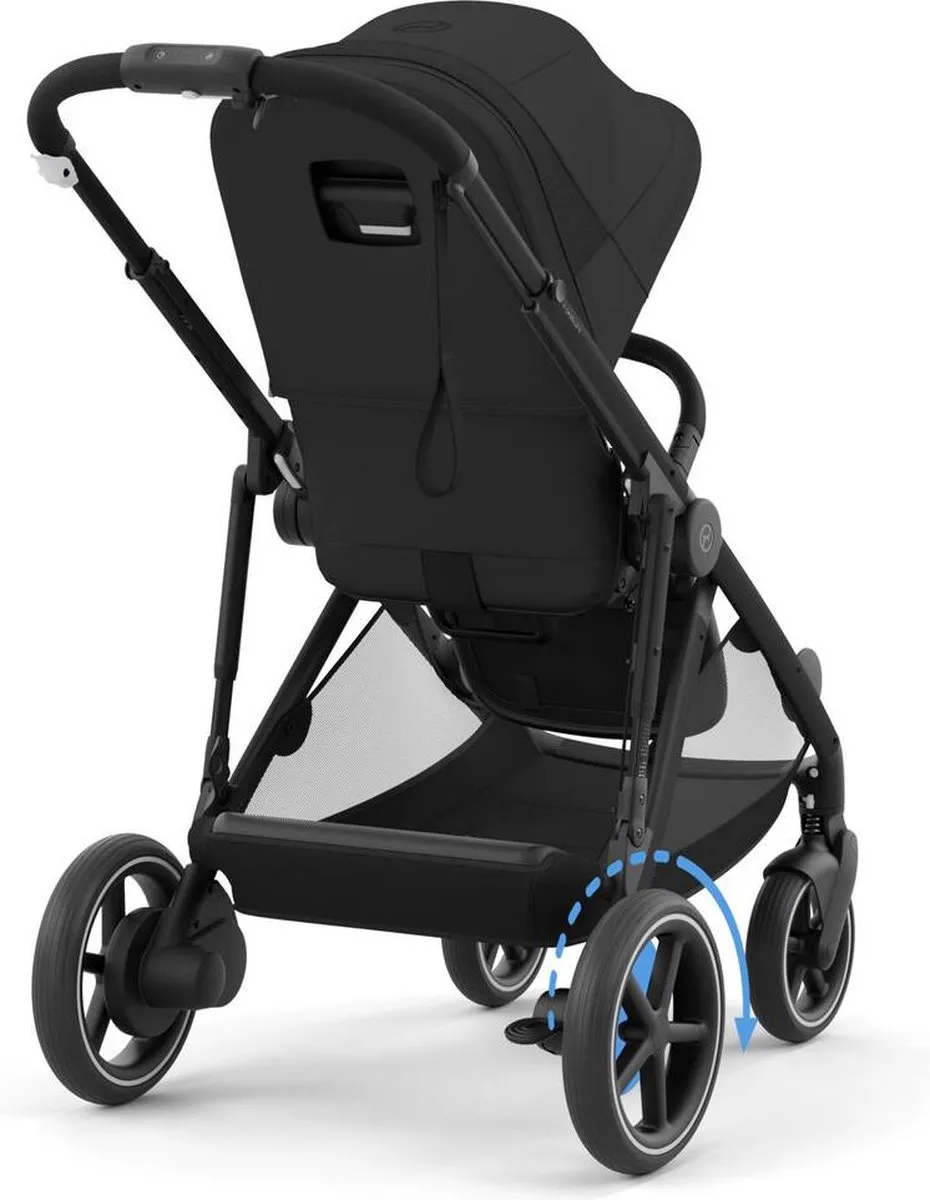 Cybex e-Gazelle S Kinderwagen - All-terrain - Moon Black