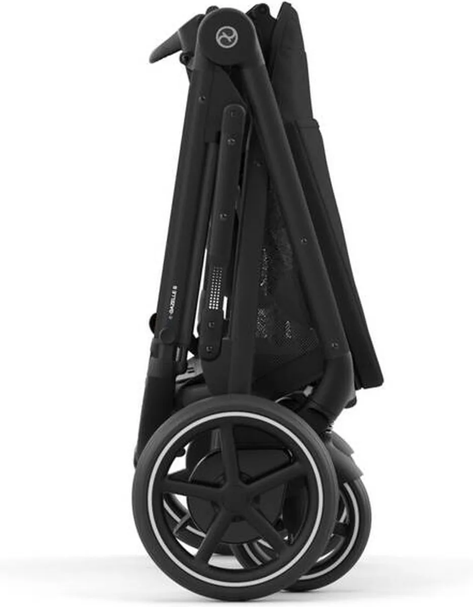 Cybex e-Gazelle S Kinderwagen - All-terrain - Moon Black