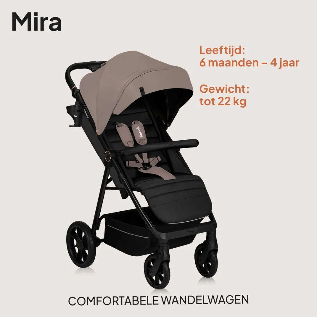 Lionelo Mira Kinderwagen - Beige