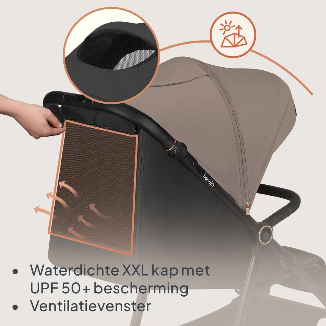 Lionelo Mira Kinderwagen - Beige