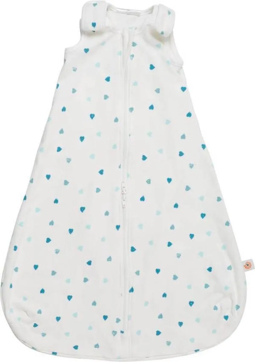 Ergobaby Slaapzak Classic Heart to Heart 0-6 Mnd - Blauw