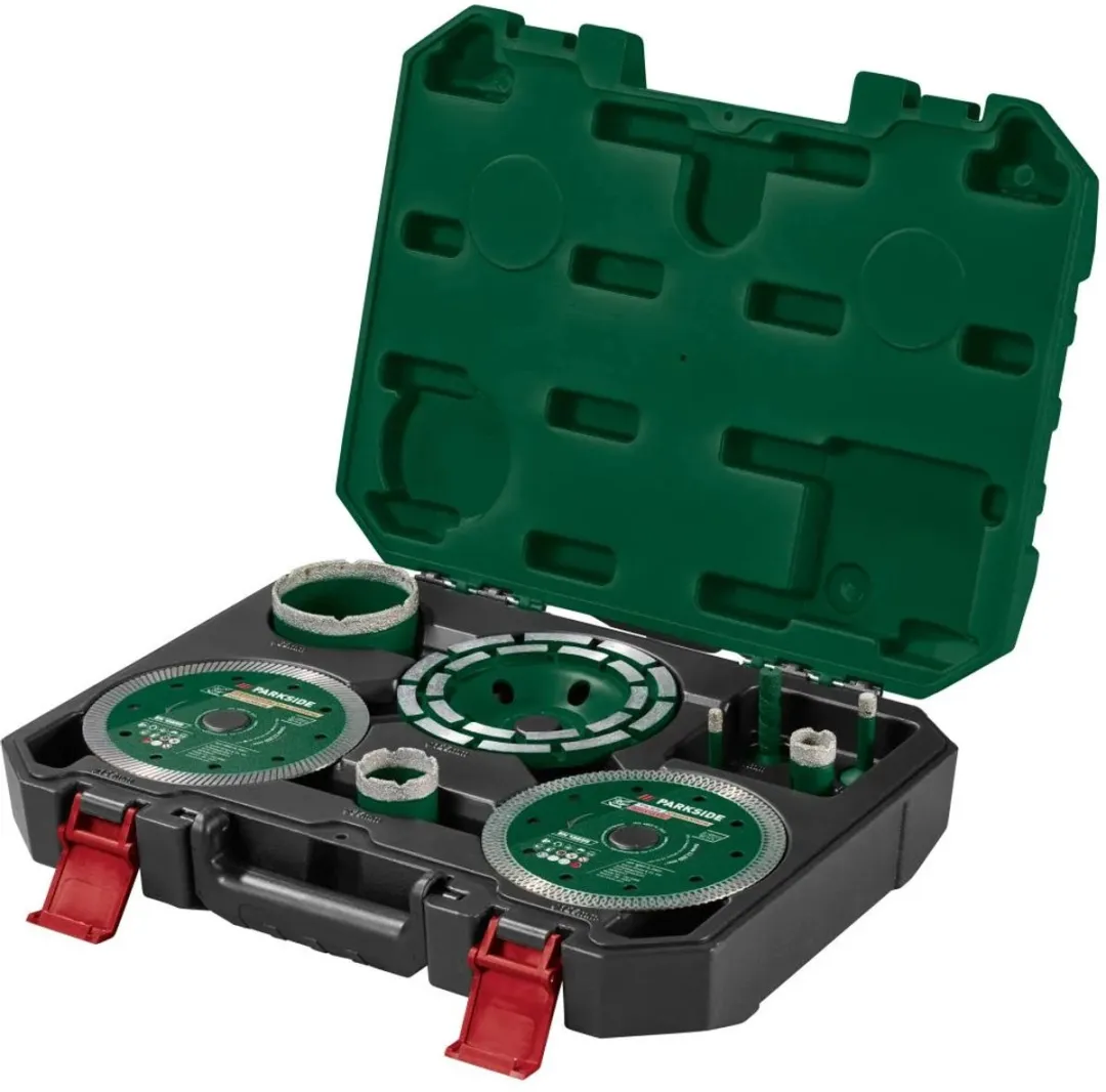 Parkside Tegelgereedschap Set 9-delig