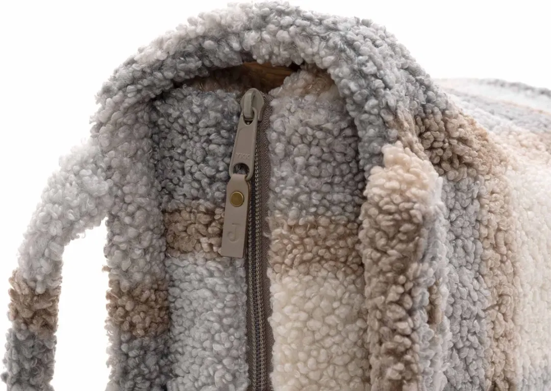 Jollein Luiertas Shopper Check Boucle - Incl. Verschoonmatje