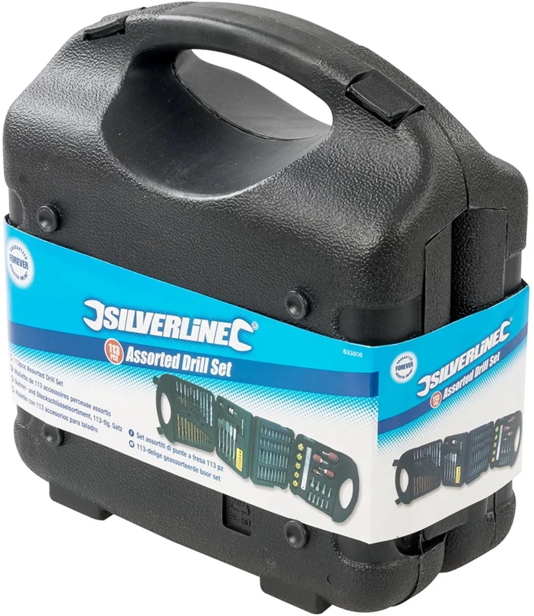Silverline Geassorteerde Boorset 113-delig