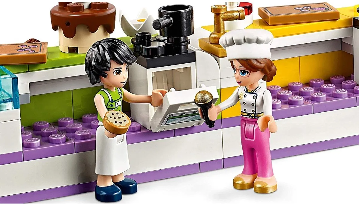 LEGO Friends Bakwedstrijd 41393 - 3 Minifiguren
