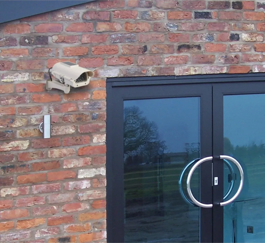 Silverline Zonnepaneel Dummy CCTV Camera - LED