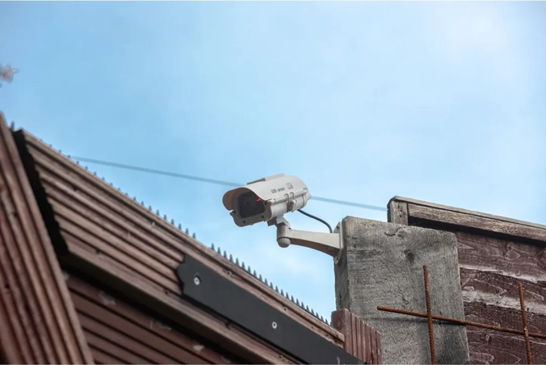 Silverline Zonnepaneel Dummy CCTV Camera - LED