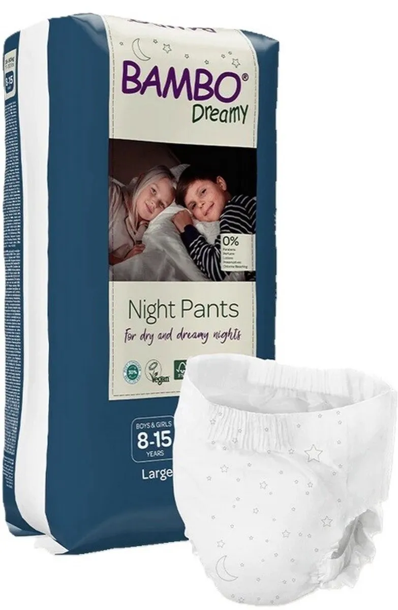 BAMBO Nature Bambo Dreamy Nachtluierbroekjes M6 - 10 Stuks