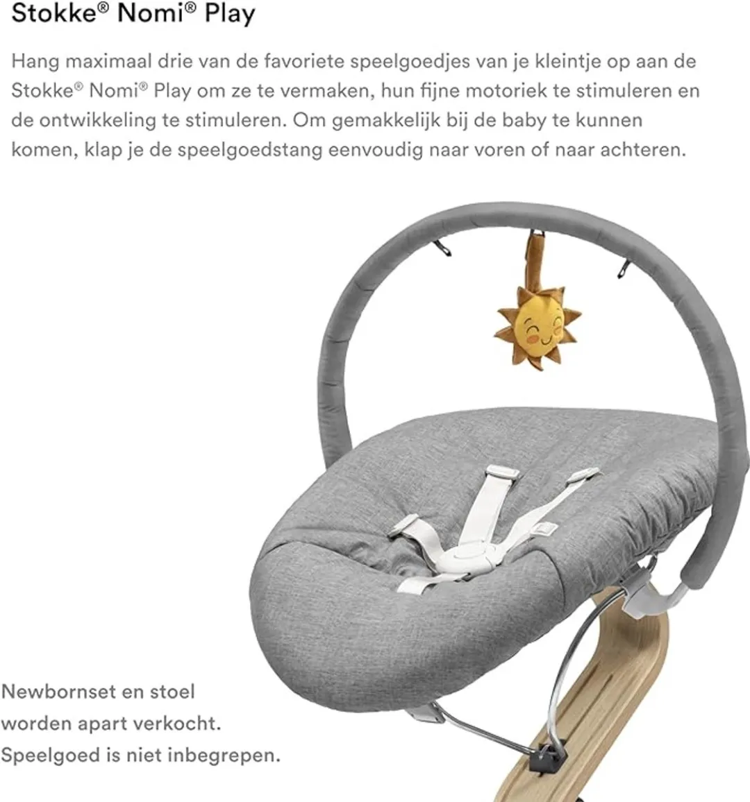 Stokke Nomi Play V2 Grey - 3 Speeltjeshaken