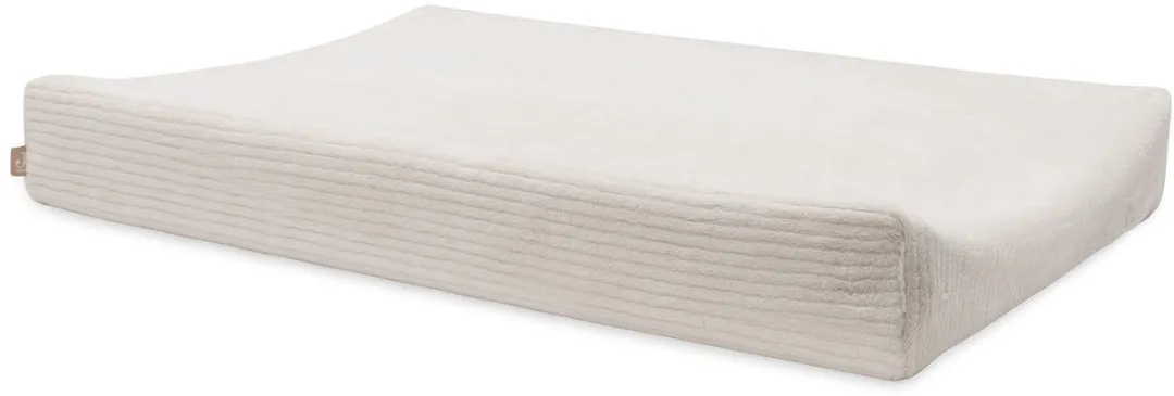 Jollein Aankleedkussenhoes 50x70cm Cloudy Rib Oatmeal