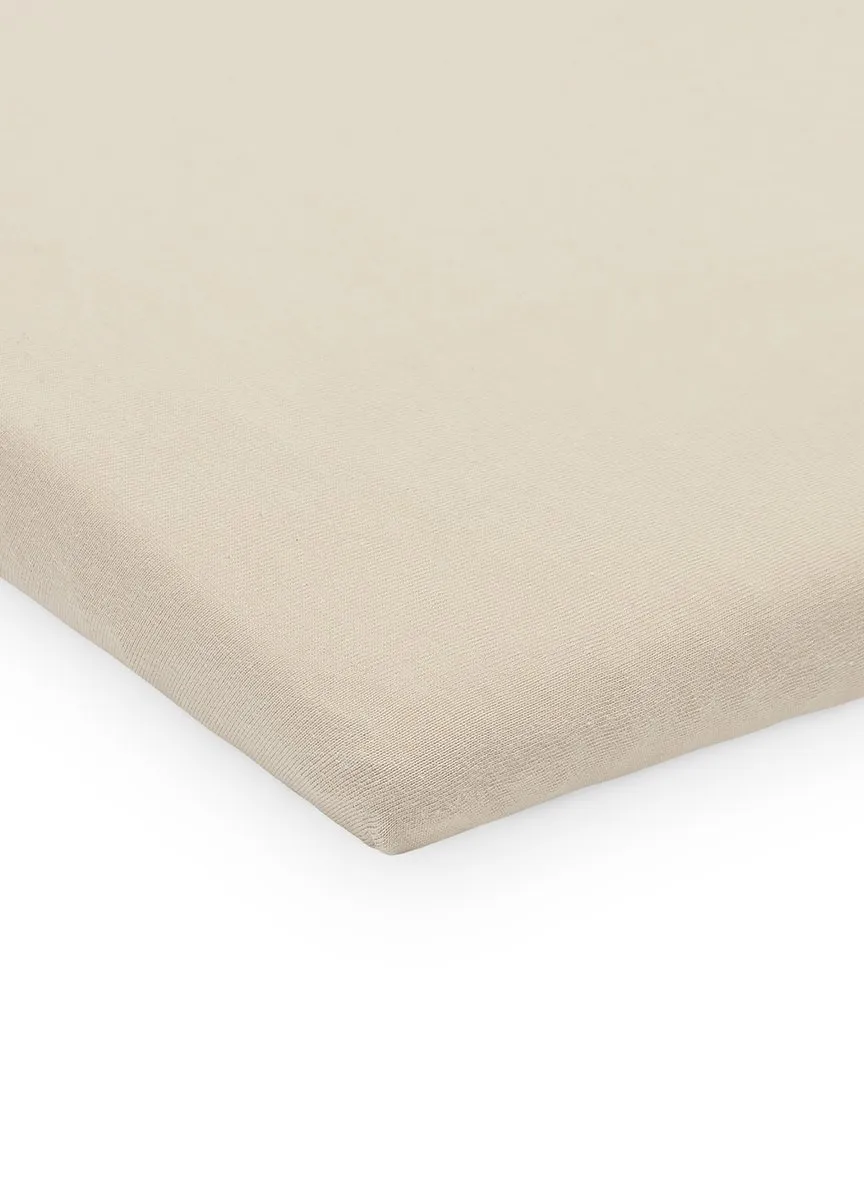 Jollein Baby Hoeslaken Boxmatras Jersey Nougat 75x95cm