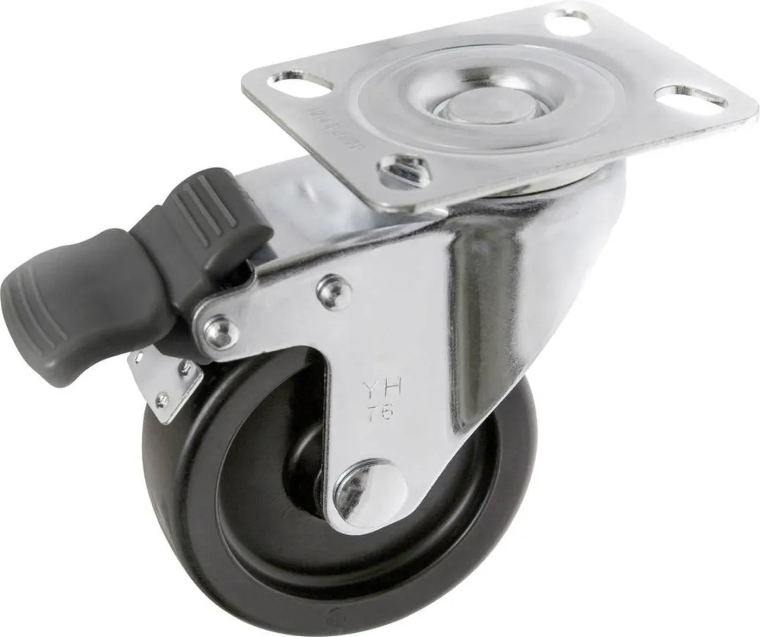 TOOLCRAFT TO-5137905 Zwenkwiel met rem 75mm - 70kg