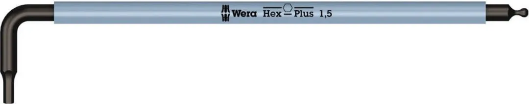 Wera Multicolour Inbussleutel 1,5x90mm