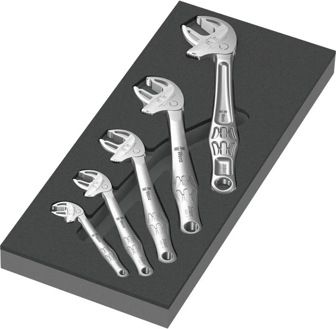 Wera Joker Zelfaanpassende Steeksleutel 5-delig 7-24mm
