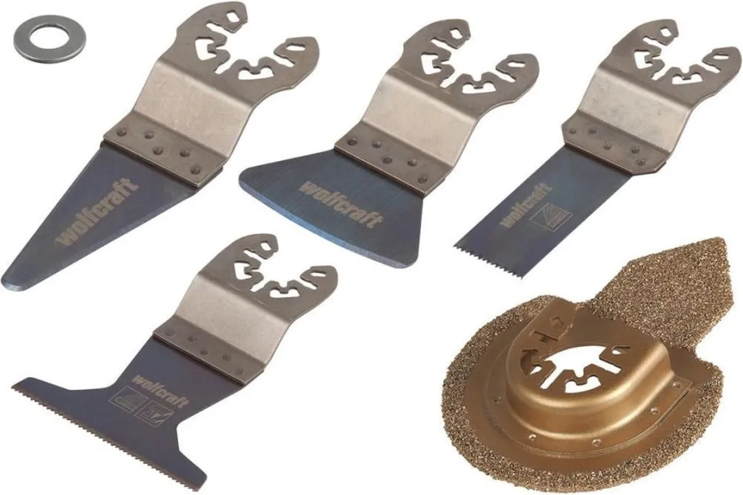 Wolfcraft Vibratiezagen Starterset PRO 5-delig