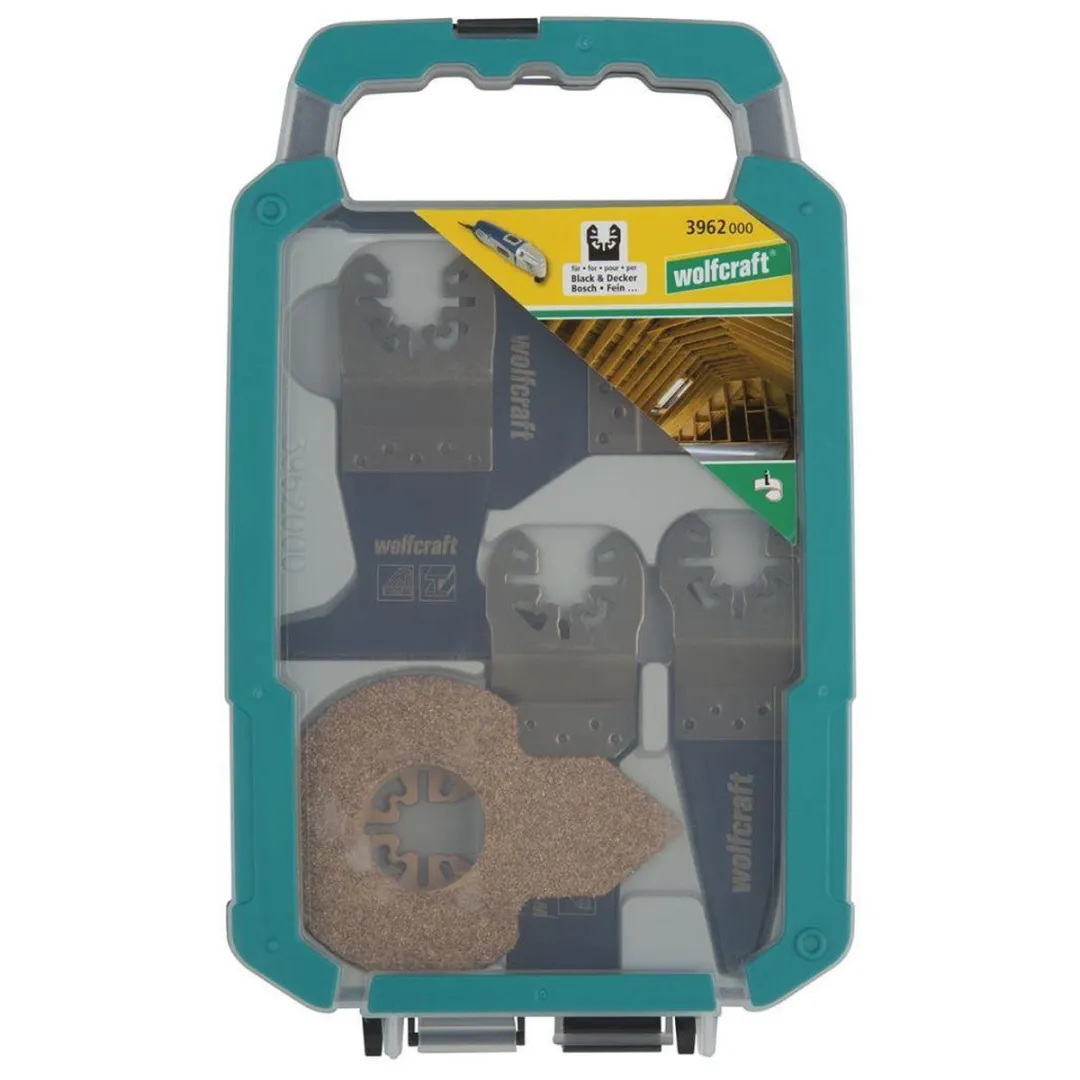 Wolfcraft Vibratiezagen Starterset PRO 5-delig - 3962000