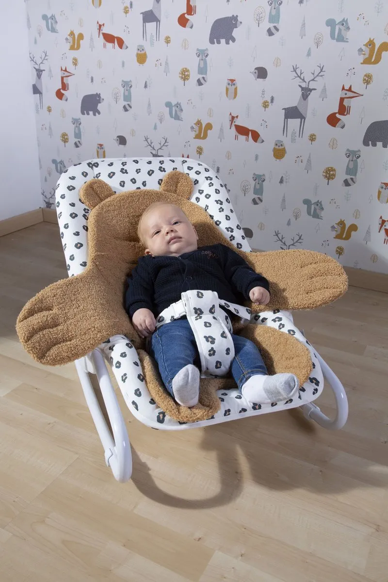 Childhome Evolu Stoelverkleiner Teddy Bruin - 58x65x2.5cm