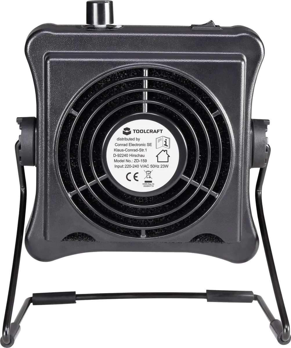 TOOLCRAFT ZD-159 Soldeerdampafzuiging 23W